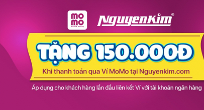 Tặng ngay 150K khi thanh toán qua Ví Momo