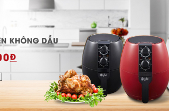 Nồi chiên không dầu giảm 50%